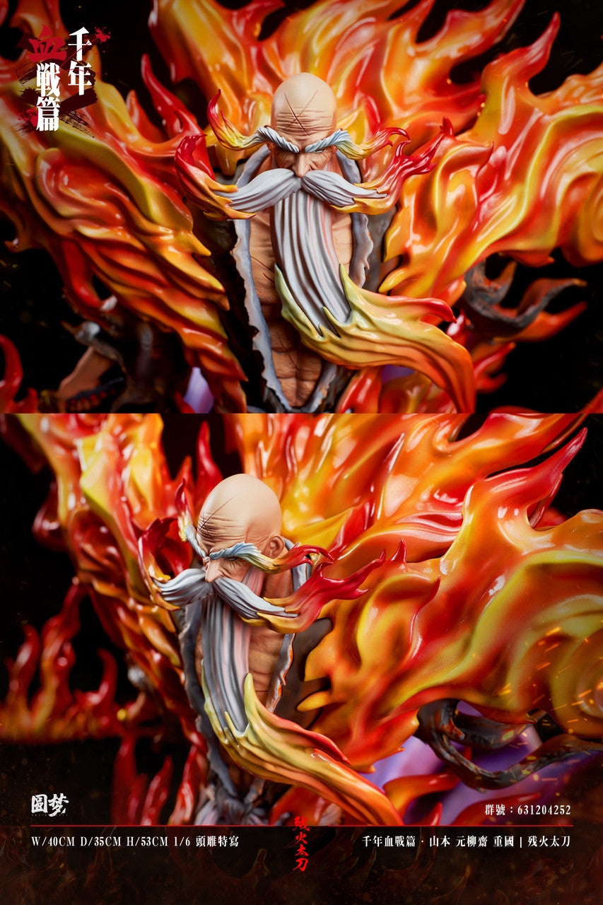 [Warehouse in Stock] Yuan Meng Studio - Statue - Bleach: Thousand-Year Blood War Genryusai Shigekuni Yamamoto