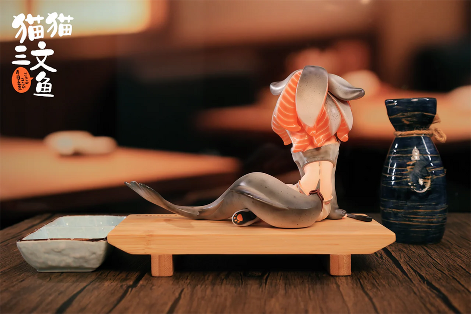 [Pre-Order Closed] WeArtDoing Studio - Statue - Original - Kitty Salmon Series Salmon Fairies-Silver & Salmon Fairies-Caramel (Licensed)