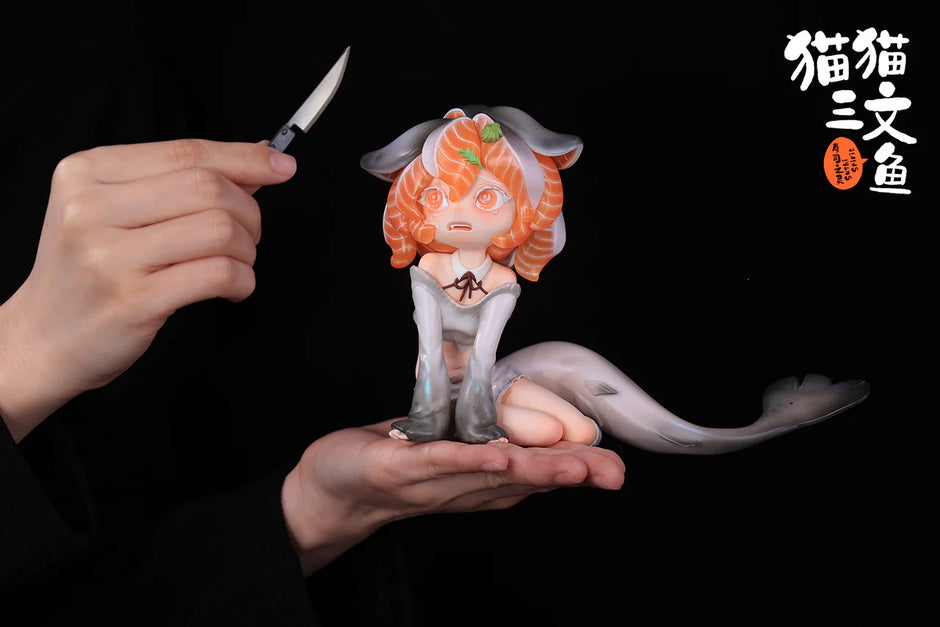 [Pre-Order Closed] WeArtDoing Studio - Statue - Original - Kitty Salmon Series Salmon Fairies-Silver & Salmon Fairies-Caramel (Licensed)