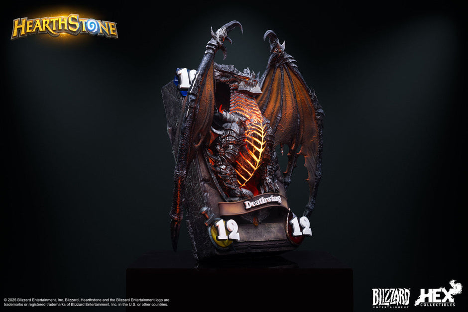 [Pre-Order Closed] HEX Collectibles & BLIZZARD ENTERTAINMENT - Statue - Deathwing card art statue HEXFRAME05 (Licensed)
