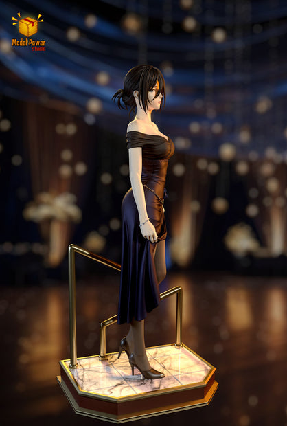 [Pre-Order Closed] Model Power Studio - Statue - Attack on Titan - Midnight Banquet Series #1 Mikasa Ackerman