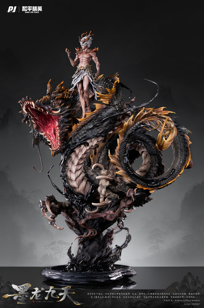 [Pre-Order] PIJI Studio - Statue - Original - Amerfort Black Dragon Nine Heavens - Ao Yuan Statue (Licensed)