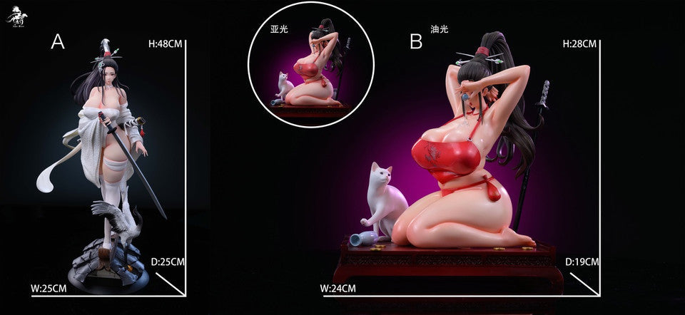 [Warehouse in Stock] Sugar Blade Studio - Statue - Original - Crane's Cry Cat's Melody (Licensed)