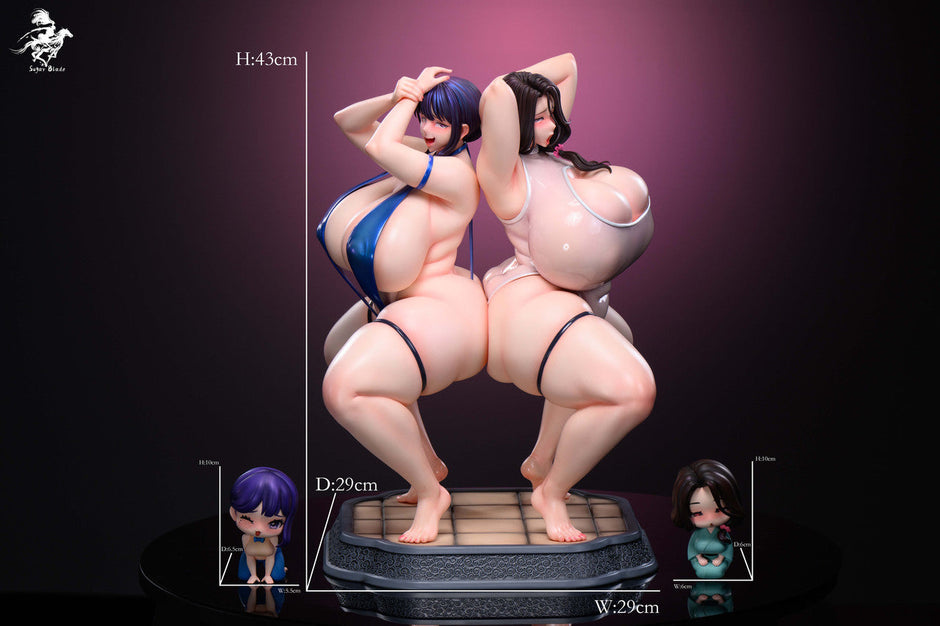 [Pre-Order] Sugar Blade Studio - Statue - Original - Prosperous Tang Twin Water-Wave Melody (Licensed)