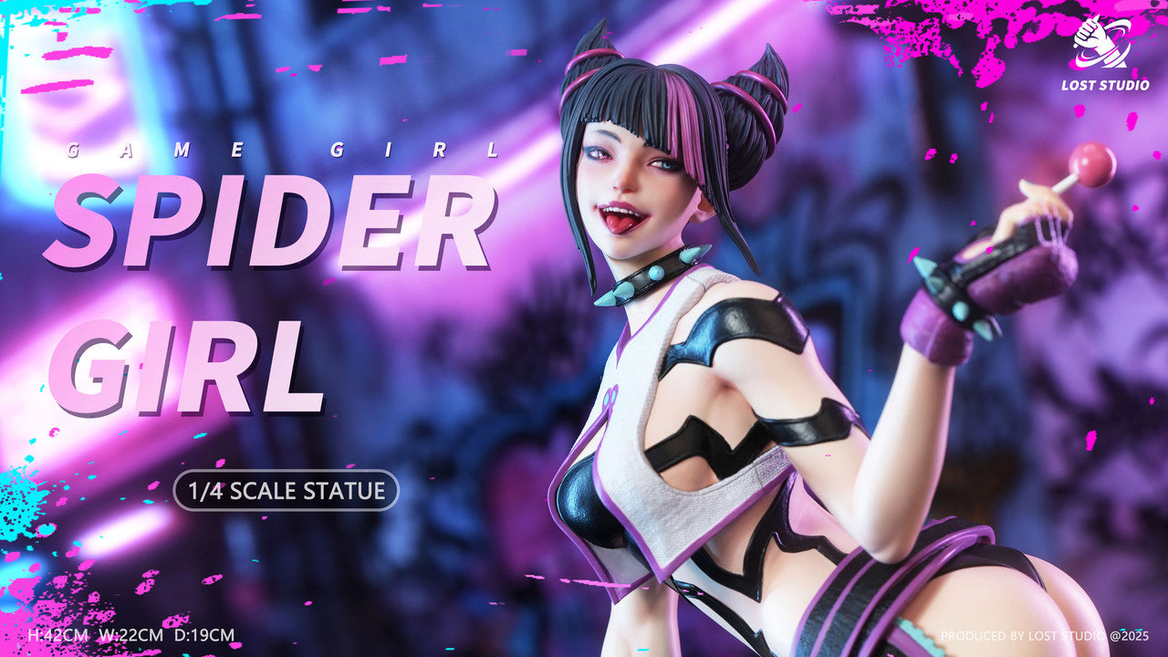[Pre-Order] LOST Studio - Statue - Street Fighter - Spider Girl Han Juri