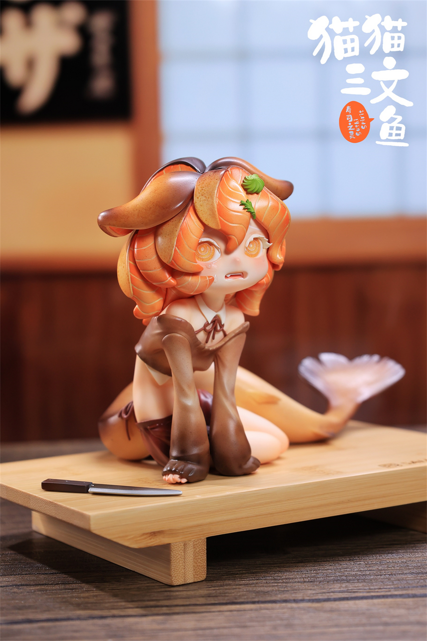 [Pre-Order Closed] WeArtDoing Studio - Statue - Original - Kitty Salmon Series Salmon Fairies-Silver & Salmon Fairies-Caramel (Licensed)