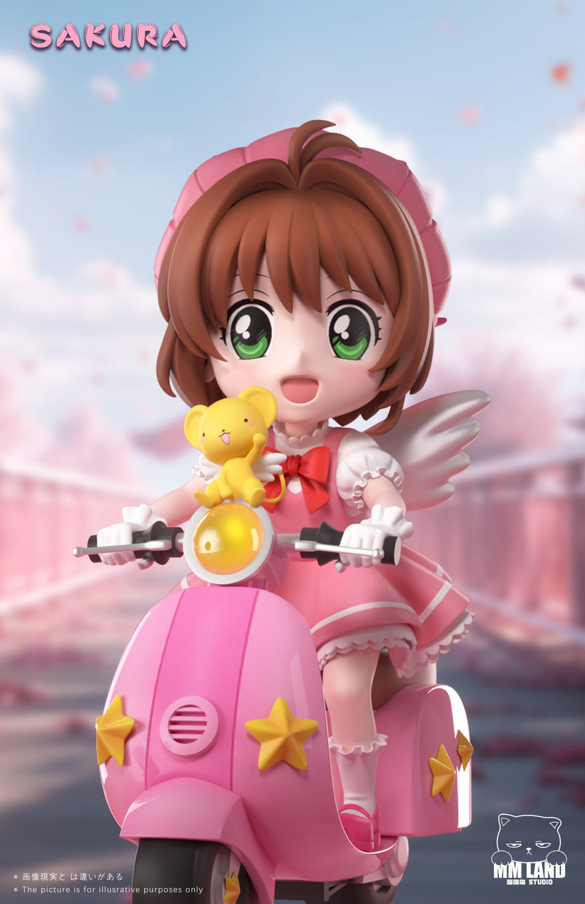 [Pre-Order Closed] MMLAND Studio - Statue - Cardcaptor Sakura - Sakura Kinomoto riding Motorcycle