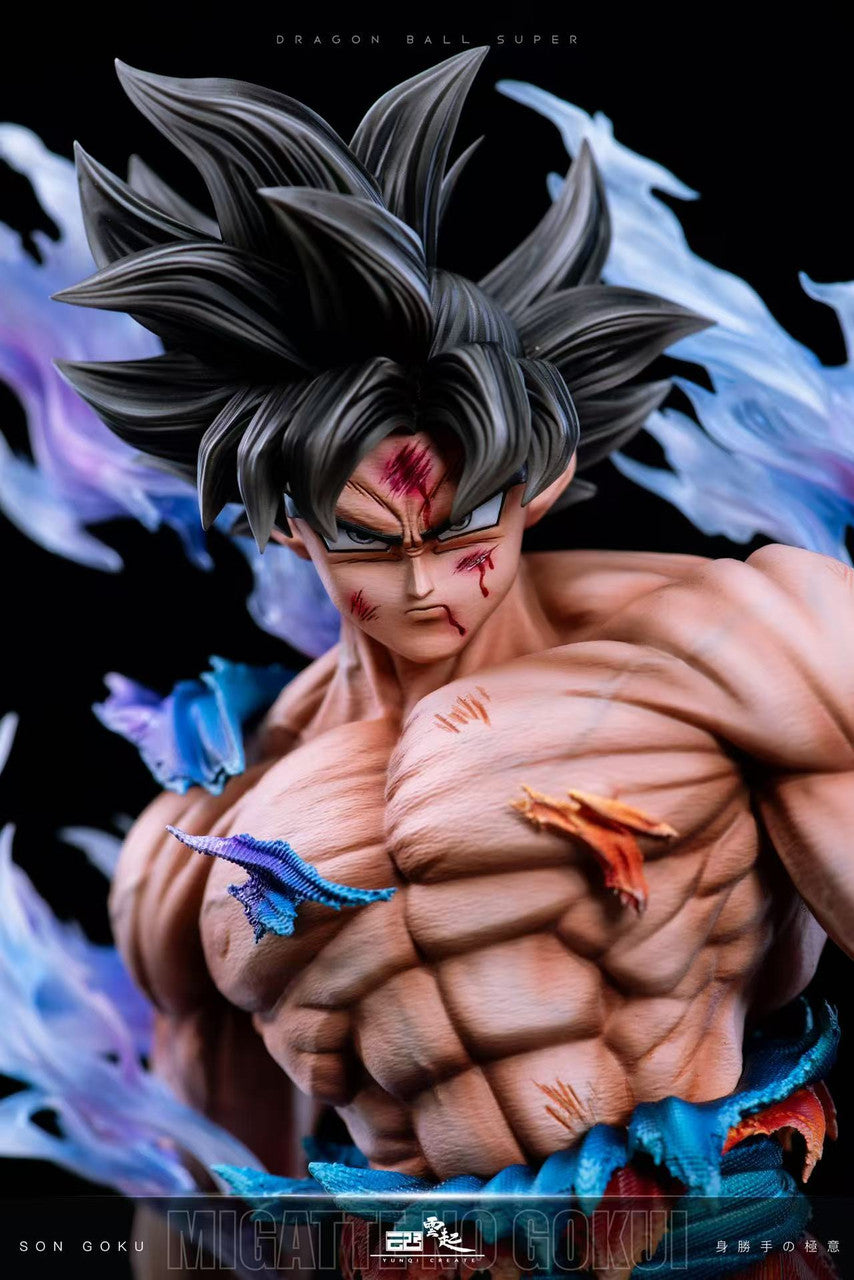 [Warehouse in Stock] YUN QI Studio - Statue - Dragon Ball Light carving series Migatte no Gokui Son Goku