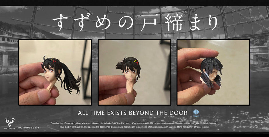 [Pre-Order] White Deer Studio - Statue - Suzume no Tojimari - Suzume Iwato