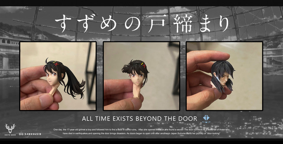 [Pre-Order] White Deer Studio - Statue - Suzume no Tojimari - Suzume Iwato