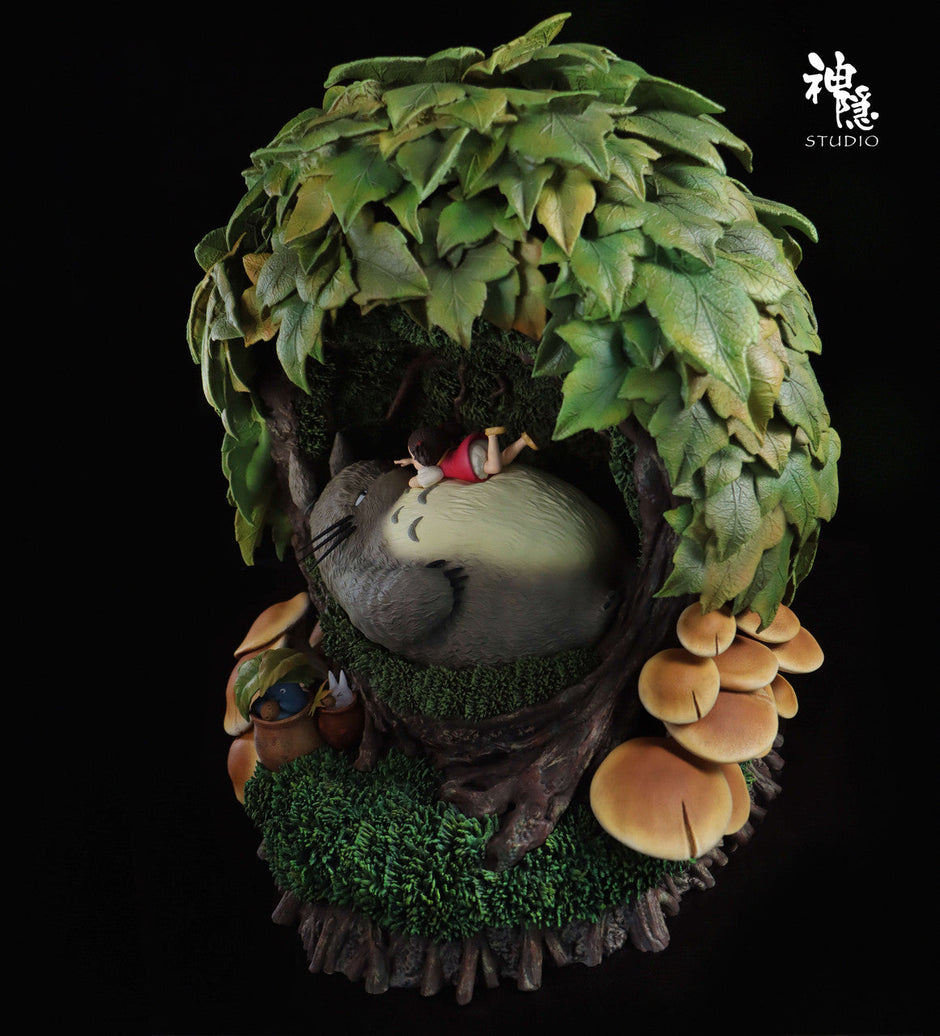 [Pre-Order Closed] Shen Yin Studio - Statue - My Neighbor Totoro - Totoro rest in the tree hole