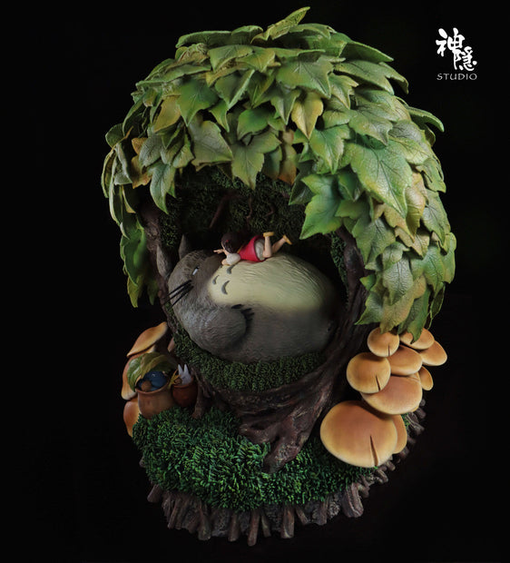 [Pre-Order Closed] Shen Yin Studio - Statue - My Neighbor Totoro - Totoro rest in the tree hole