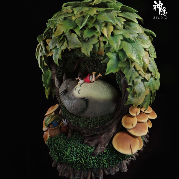 [Pre-Order Closed] Shen Yin Studio - Statue - My Neighbor Totoro - Totoro rest in the tree hole