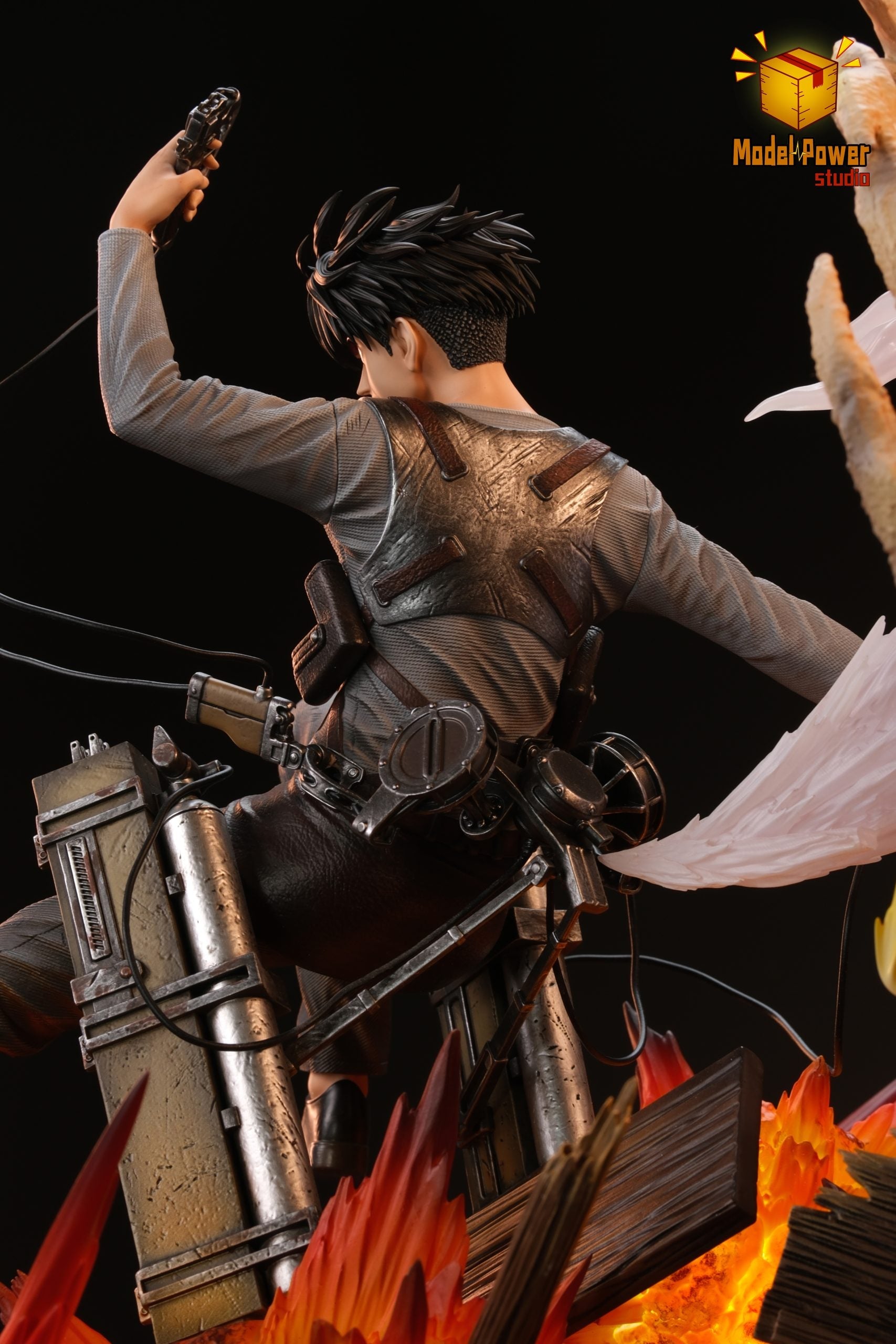 [Pre-Order Closed] Model Power Studio - Statue - Attack on Titan - #6 Street Fighting Levi Ackerman