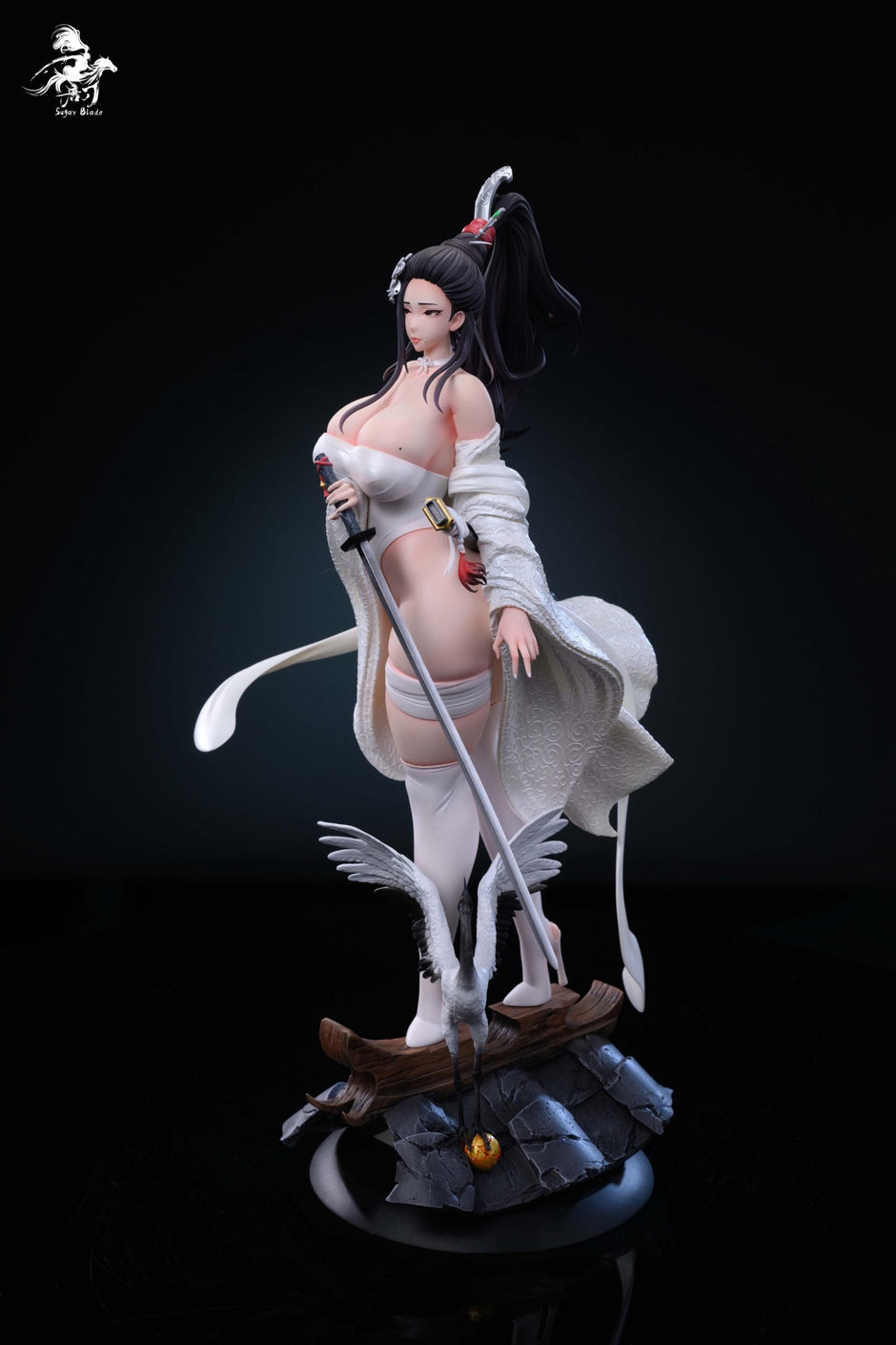[Warehouse in Stock] Sugar Blade Studio - Statue - Original - Crane's Cry Cat's Melody (Licensed)