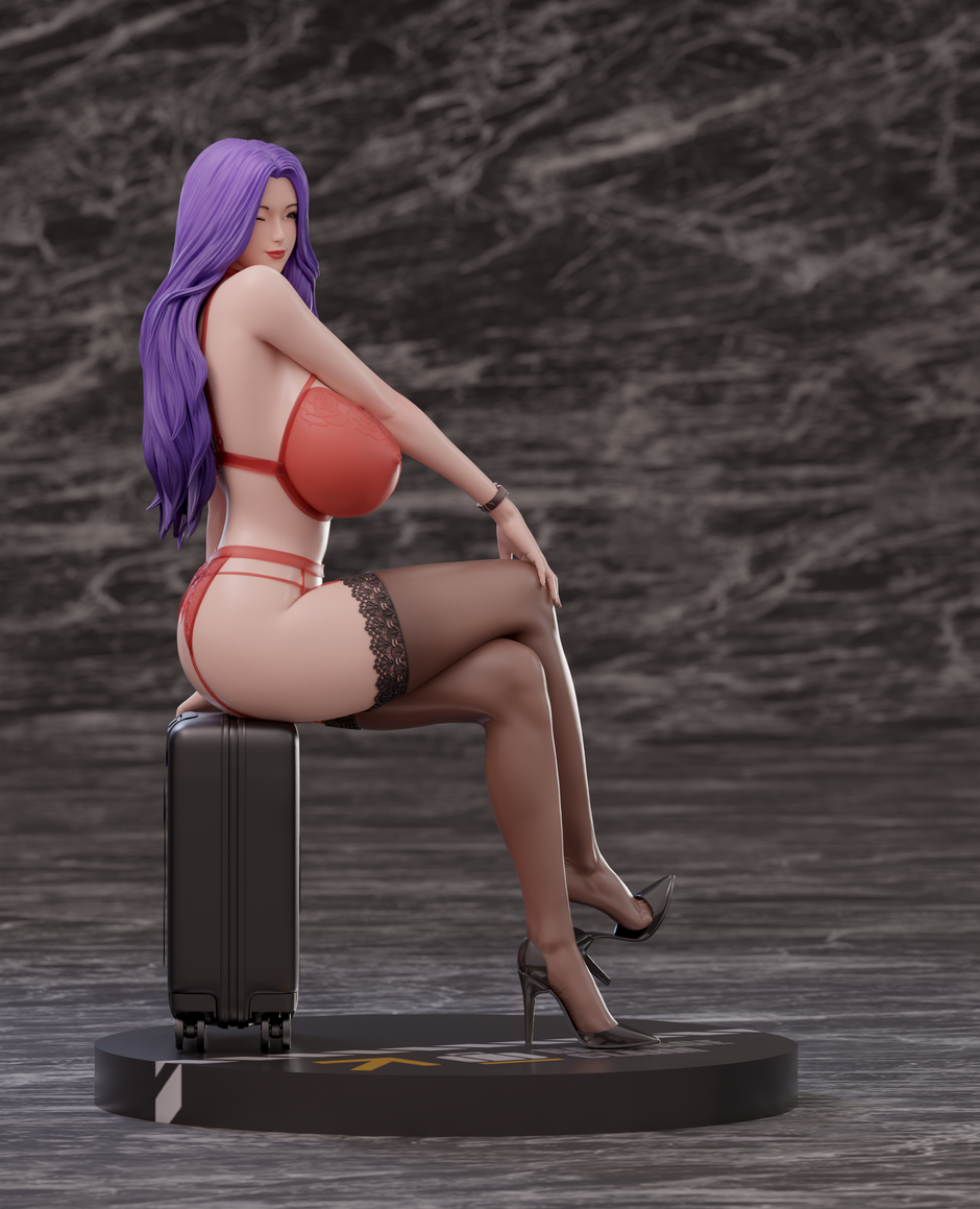 [Pre-Order Closed] SODA Studio - Statue - Milf Airlines - Dear Mother Clara Stewardess Uniform (Licensed)