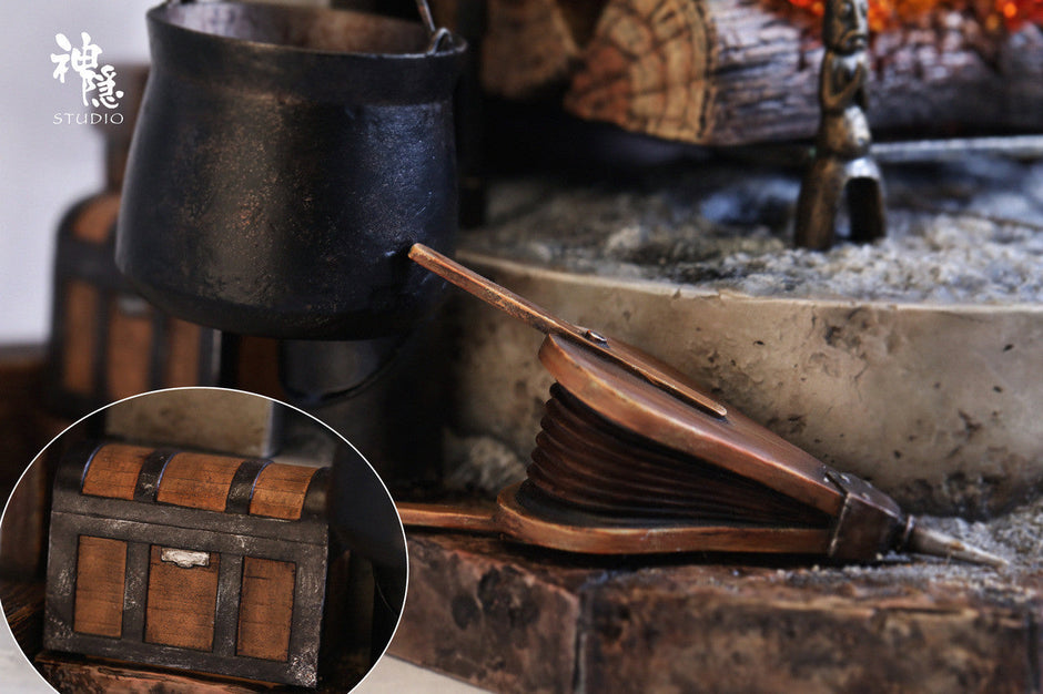 [Warehouse in Stock] Shen Yin Studio - Statue - Howl's Moving Castle - Calcifer 4.0