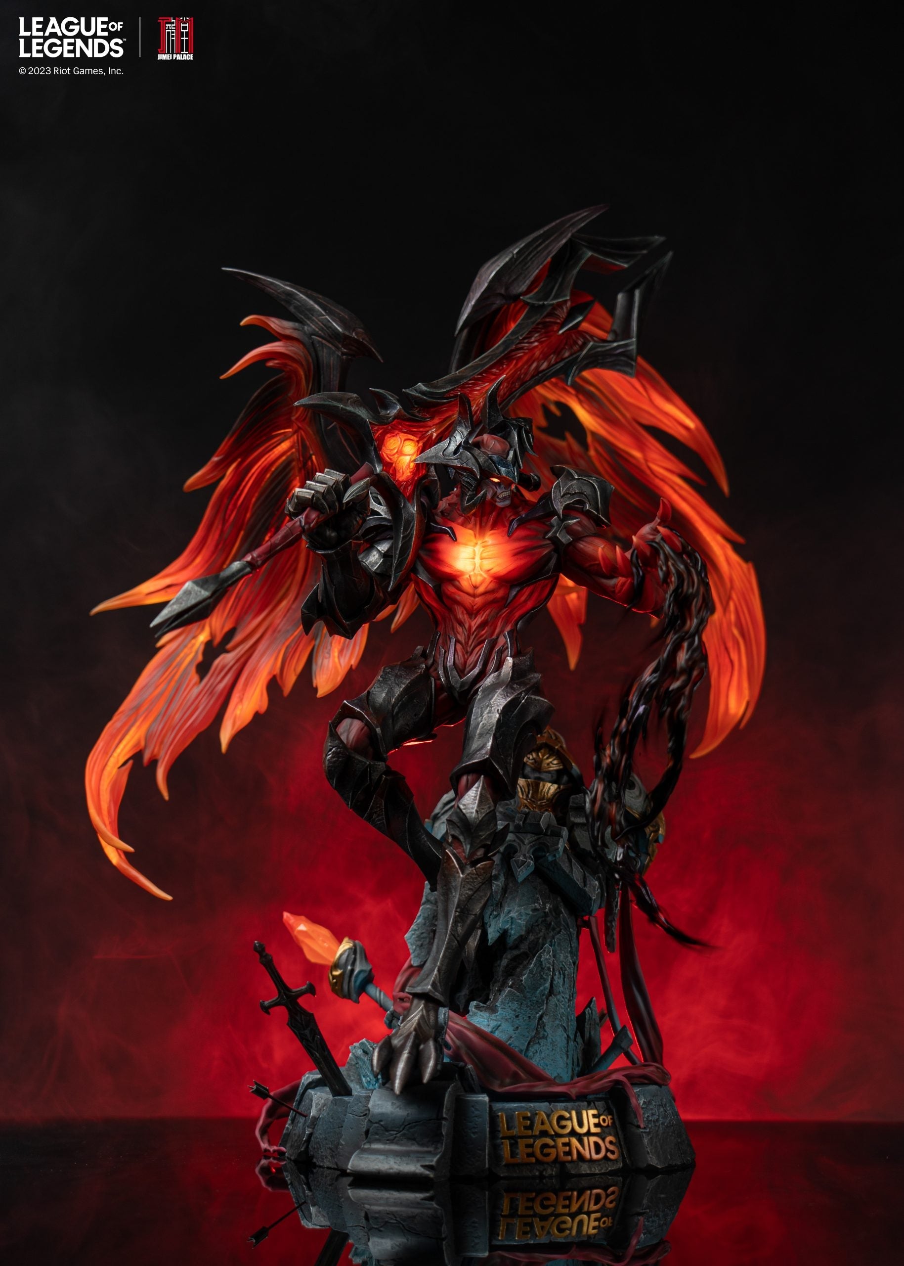 [Warehouse in Stock] JIMEI PALACE Studio - Statue - League of Legends - The Darkin Blade (Licensed) Aatrox