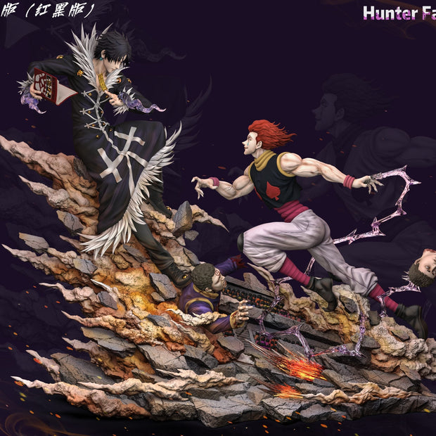 [Warehouse in Stock] Hunter fan Studio - Statue - HUNTER X HUNTER - Chrollo Lucilfer VS Hisoka Morow