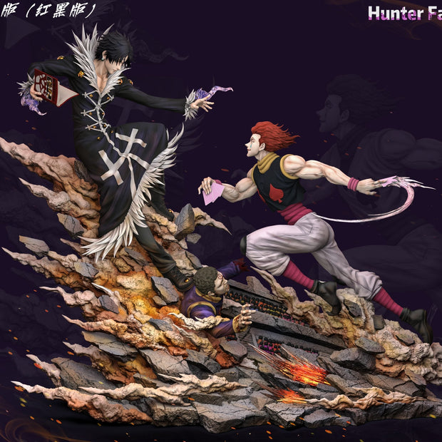 [Warehouse in Stock] Hunter fan Studio - Statue - HUNTER X HUNTER - Chrollo Lucilfer VS Hisoka Morow