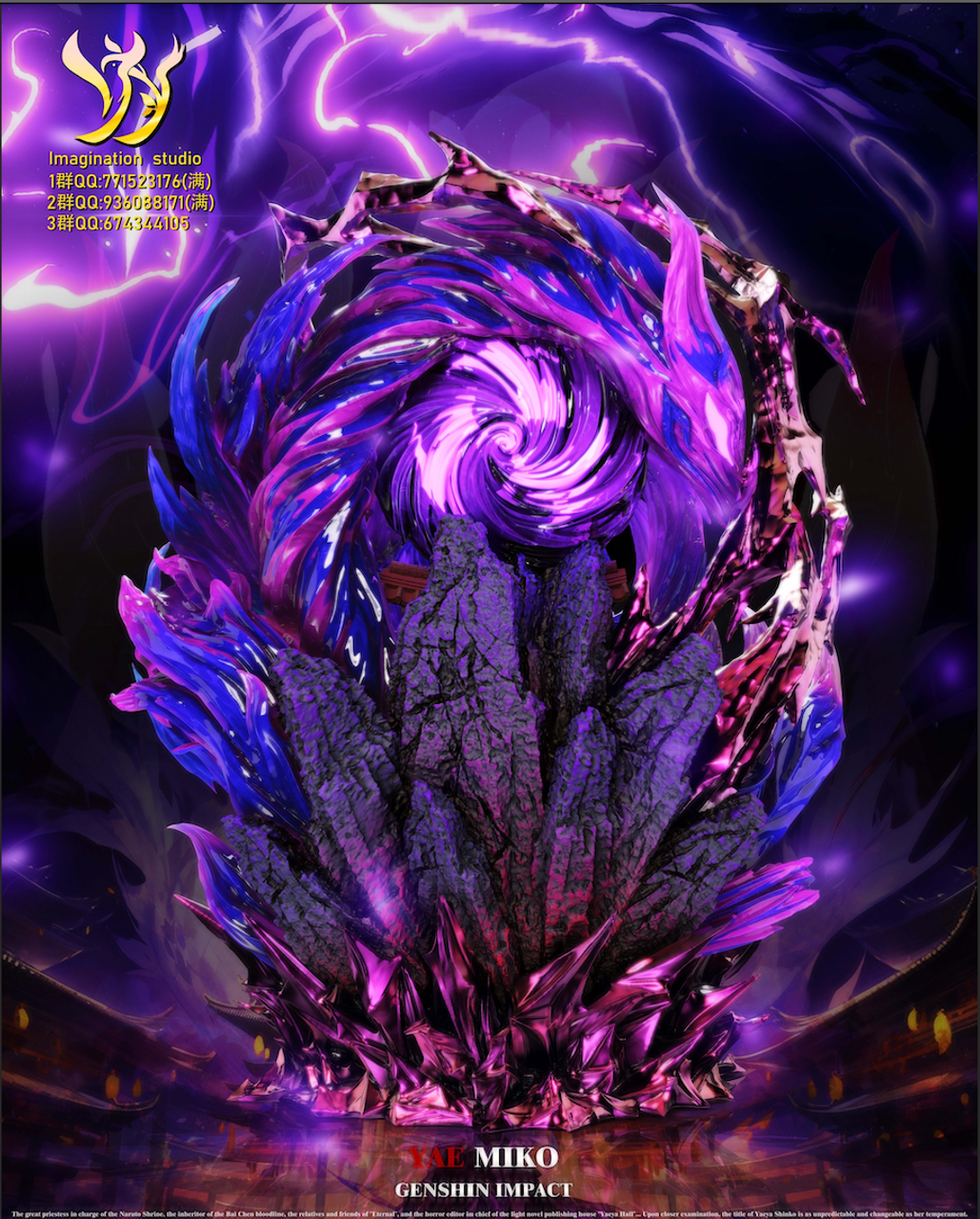 [Warehouse in stock] Imagination Studio - Statue - Genshin Impact #2 Yae Miko