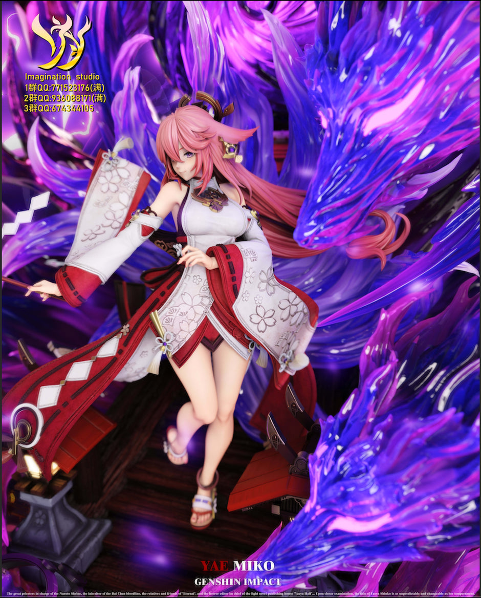 [Warehouse in stock] Imagination Studio - Statue - Genshin Impact #2 Yae Miko