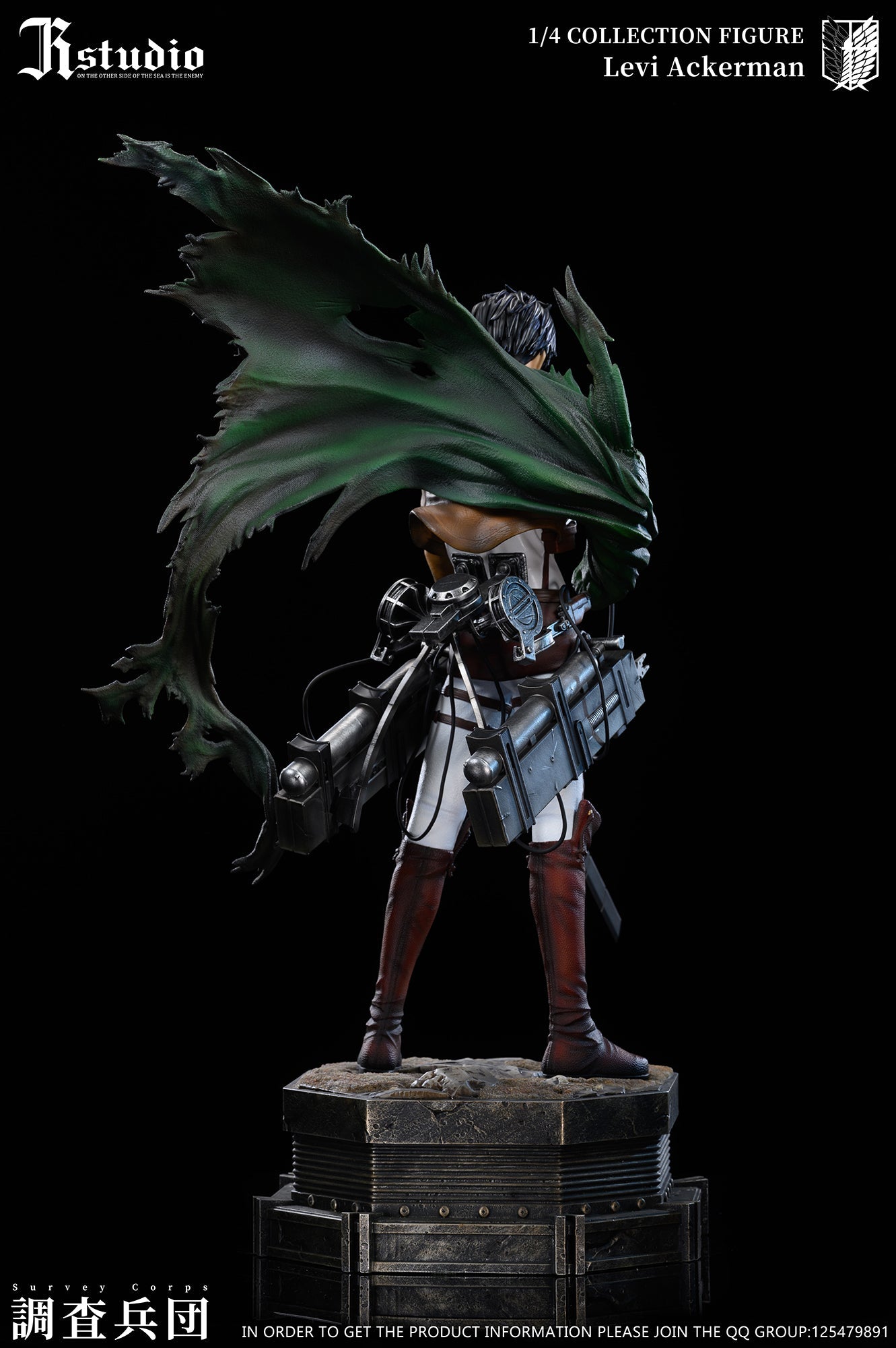 [Warehouse in Stock] JR Studio - Statue - Attack on Titan - Levi Ackerman & Erwin Smith