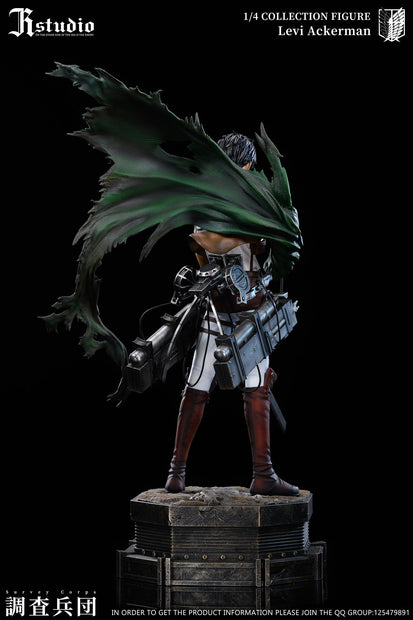 [Warehouse in Stock] JR Studio - Statue - Attack on Titan - Levi Ackerman & Erwin Smith
