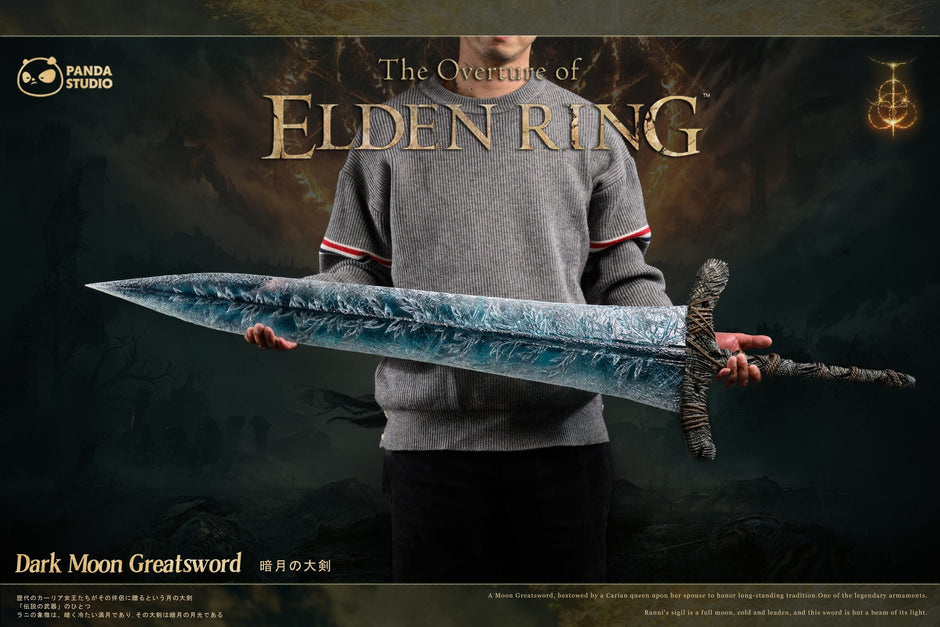 [Warehouse in Stock] Panda Studio - Statue - Elden Ring - Dark Moon Greatsword