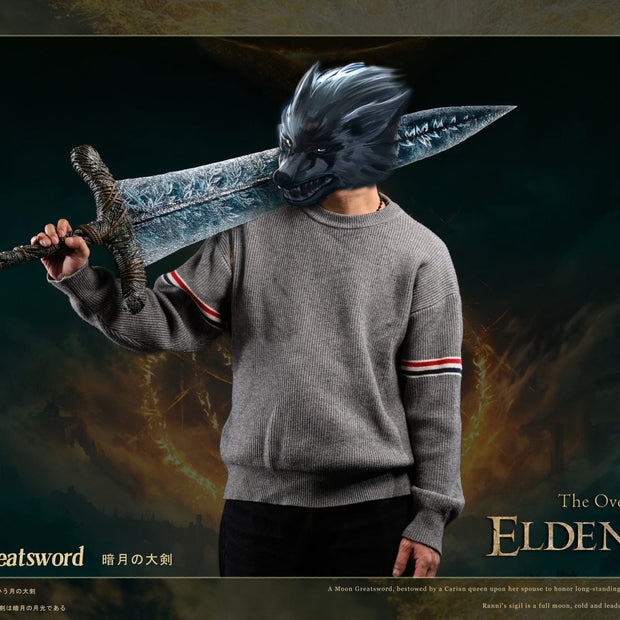 [Warehouse in Stock] Panda Studio - Statue - Elden Ring - Dark Moon Greatsword