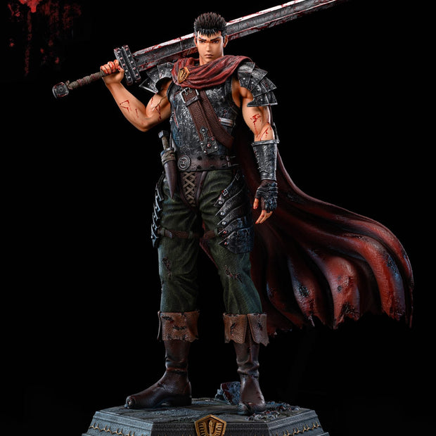 [Warehouse in Stock] Panda Studio - Statue - Berserk - Black Saber Guts