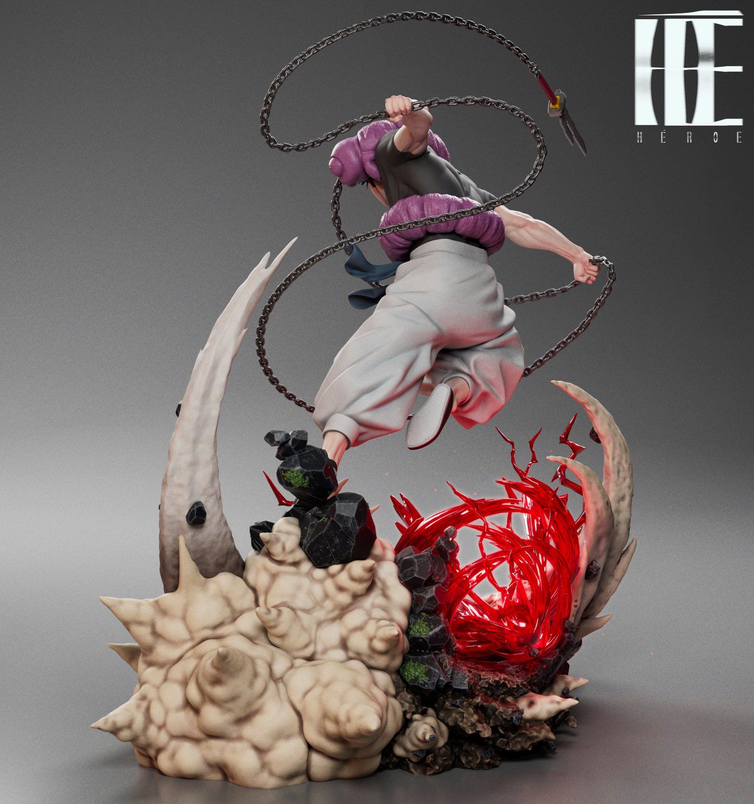 [Warehouse in Stock] Héroe Collectibles - Statue - Jujutsu Kaisen - Heavenly Restriction Toji Fushiguro