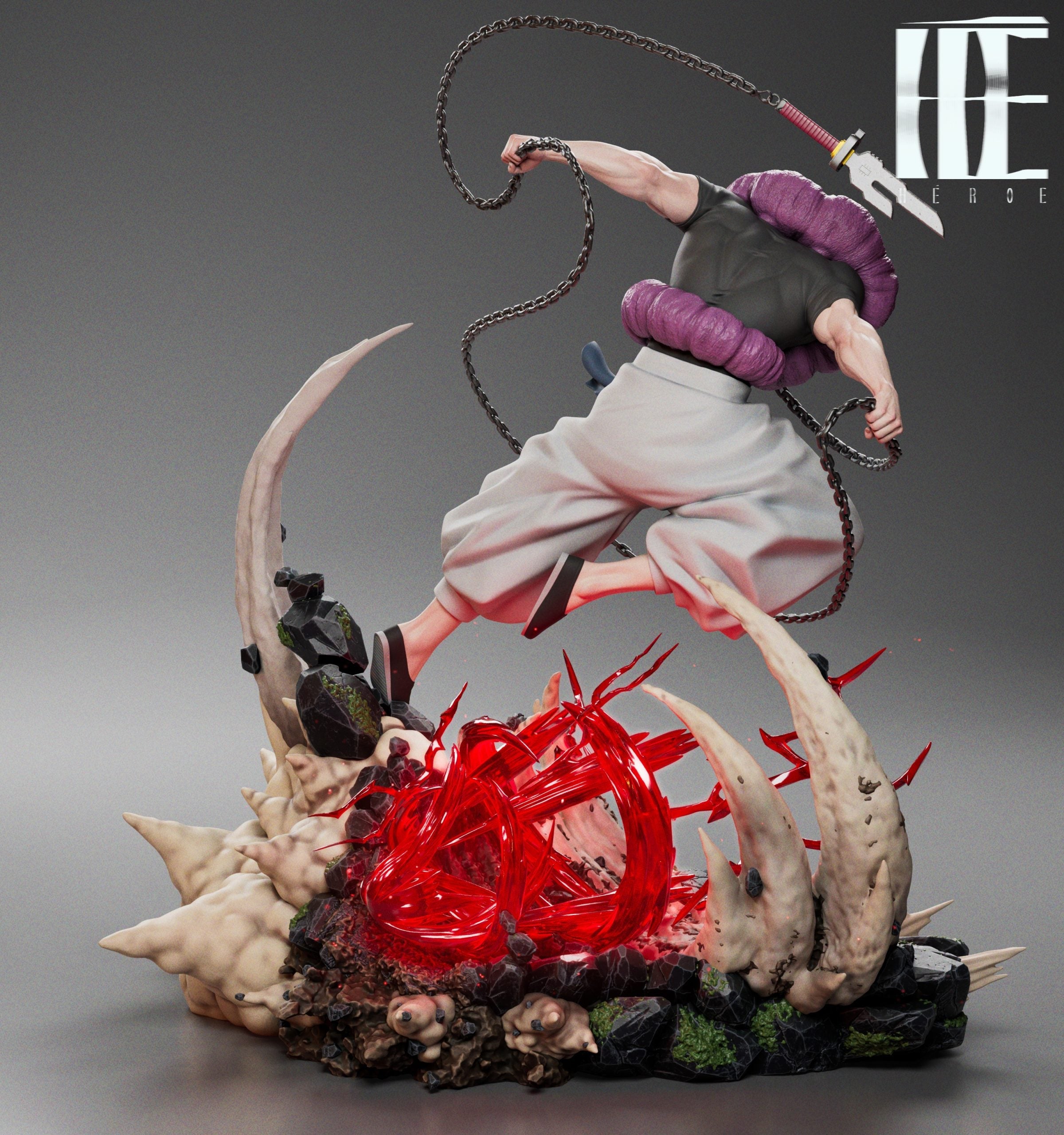 [Warehouse in Stock] Héroe Collectibles - Statue - Jujutsu Kaisen - Heavenly Restriction Toji Fushiguro