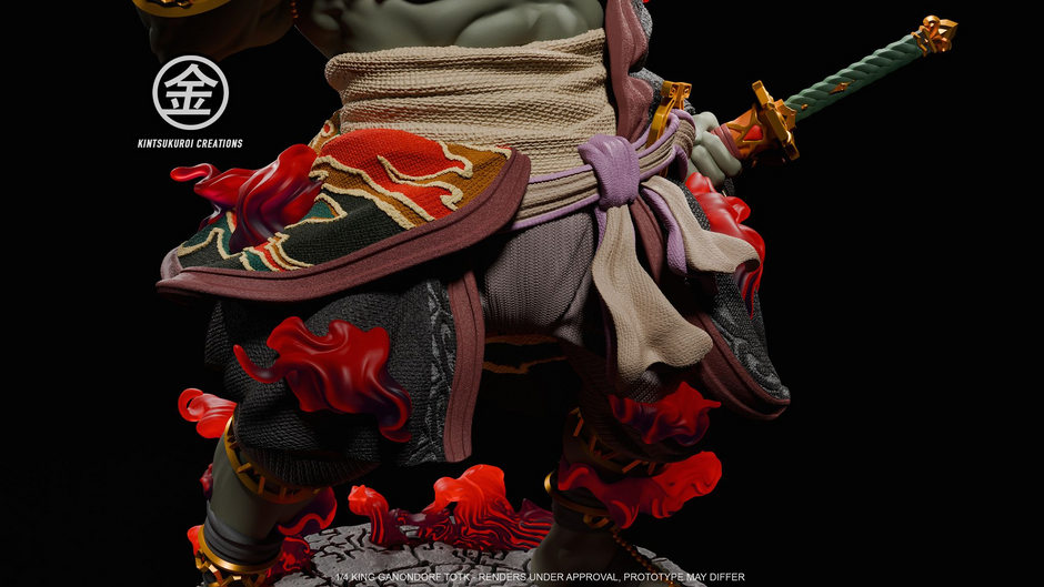 [Warehouse in Stock] Kintsukuroi Creations Studio - Statue - The Legend of Zelda - King Ganondorf