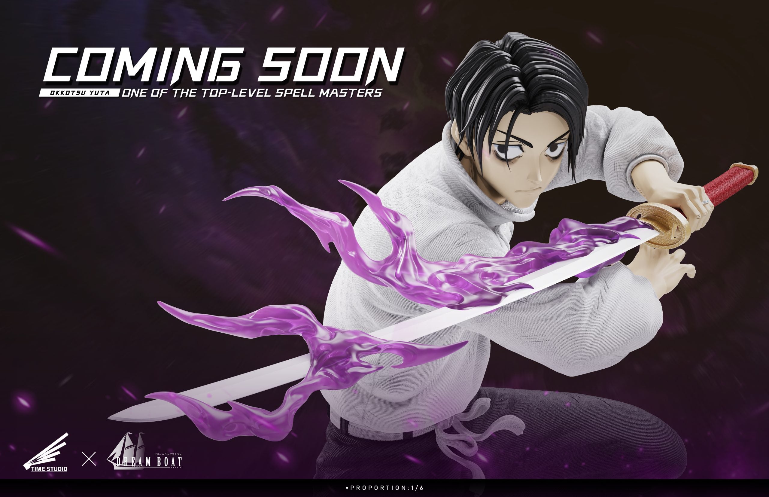 [Warehouse and US in Stock] Dream Boat Studio & TIME Studio - Statue - Jujutsu Kaisen - Yuta Okkotsu (TOP Edition)