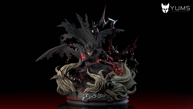 [Warehouse in Stock] YUMS-Collectors Studio - Statue - Black Clover - Asta Final Demon Form 2.0