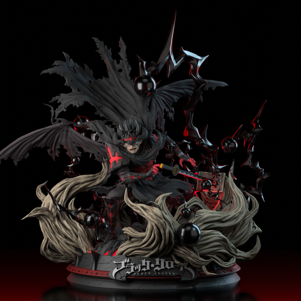 [Warehouse in Stock] YUMS-Collectors Studio - Statue - Black Clover - Asta Final Demon Form 2.0