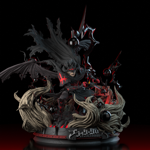 [Warehouse in Stock] YUMS-Collectors Studio - Statue - Black Clover - Asta Final Demon Form 2.0