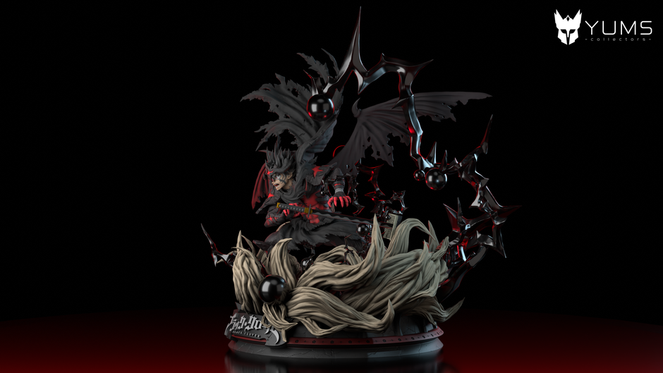 [Warehouse in Stock] YUMS-Collectors Studio - Statue - Black Clover - Asta Final Demon Form 2.0