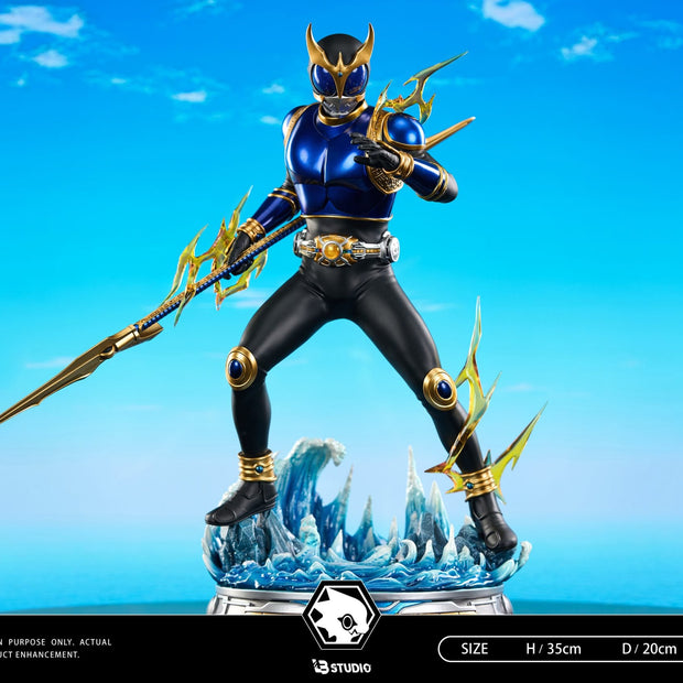 [Warehouse in Stock] LB Studio - Statue - Kamen Rider - Kuuga Blue Dragon Form & Sublimation Form