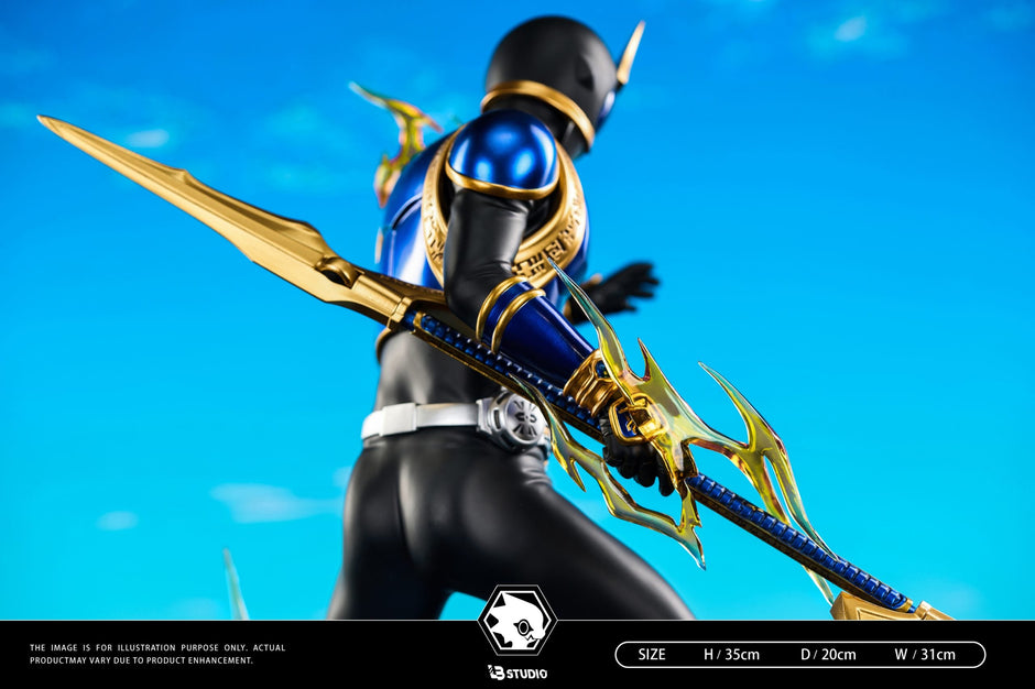 [Warehouse in Stock] LB Studio - Statue - Kamen Rider - Kuuga Blue Dragon Form & Sublimation Form