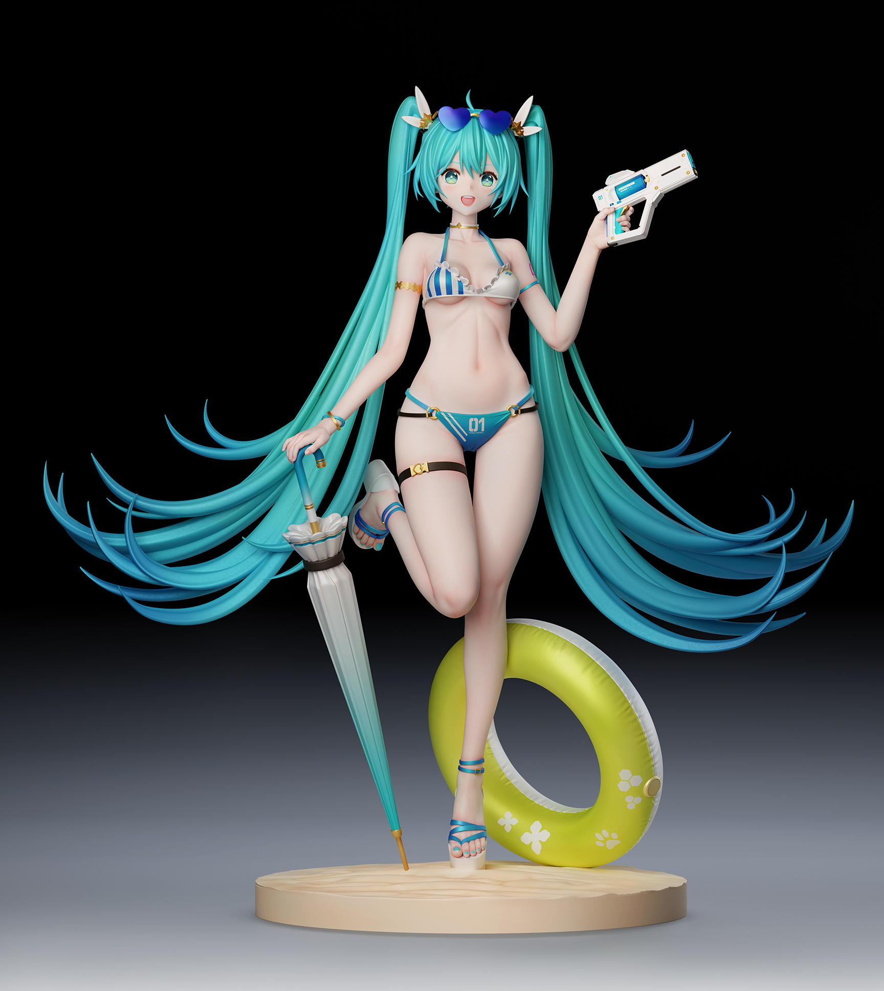 [Last One] Kiki Studio - Statue - Project Sekai - Hatsune Miku Summer Fantasy