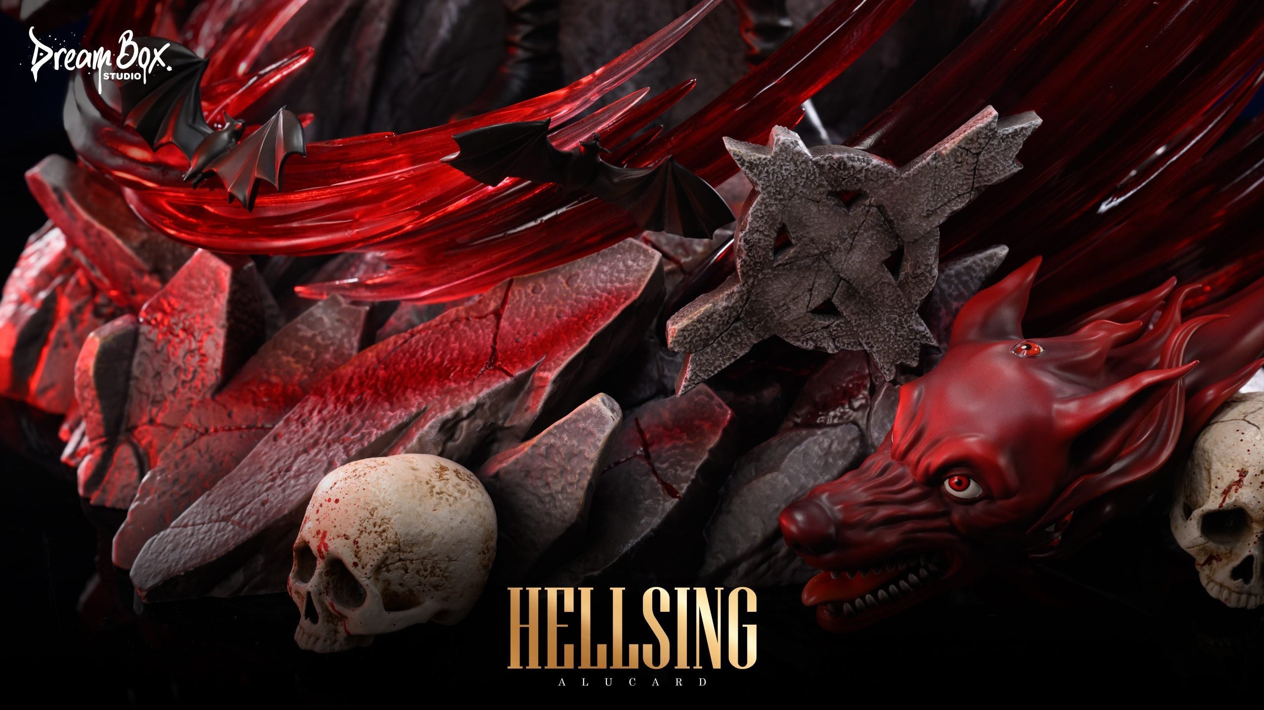 [Warehouse in Stock] Dream Box Studio - Statue - Hellsing - Alucard