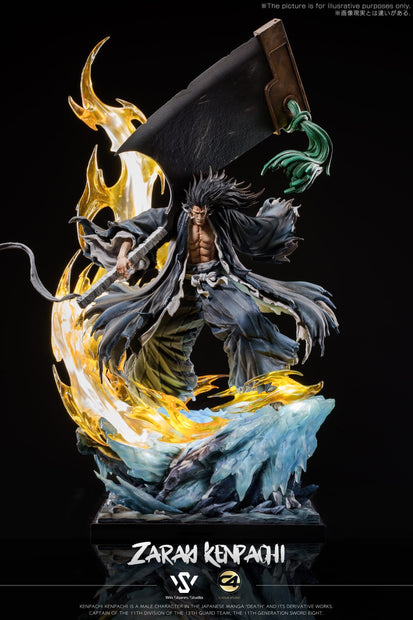 [Warehouse in Stock] Win Shares Studio X C4 Studio - Statue - Bleach Thousand-Year Blood War - Zaraki Kenpachi