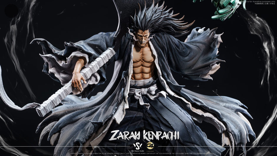 [Warehouse in Stock] Win Shares Studio X C4 Studio - Statue - Bleach Thousand-Year Blood War - Zaraki Kenpachi