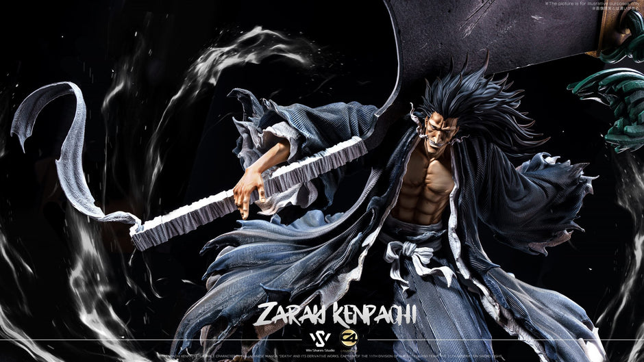 [Warehouse in Stock] Win Shares Studio X C4 Studio - Statue - Bleach Thousand-Year Blood War - Zaraki Kenpachi