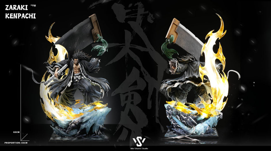 [Warehouse in Stock] Win Shares Studio X C4 Studio - Statue - Bleach Thousand-Year Blood War - Zaraki Kenpachi