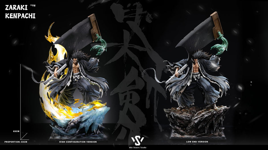 [Warehouse in Stock] Win Shares Studio X C4 Studio - Statue - Bleach Thousand-Year Blood War - Zaraki Kenpachi