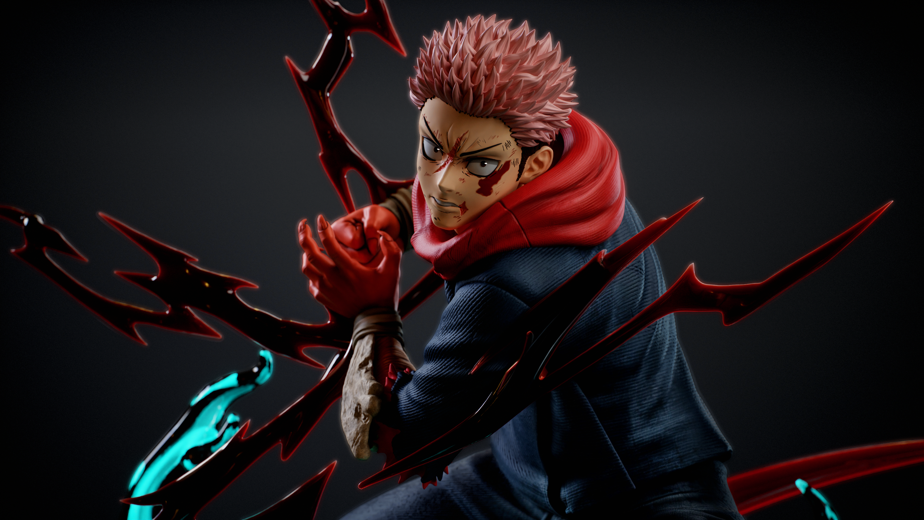 [Pre-Order Closed] Player 1 Studio - Statue - Jujutsu Kaisen - Itadori Yuji: Black Flash