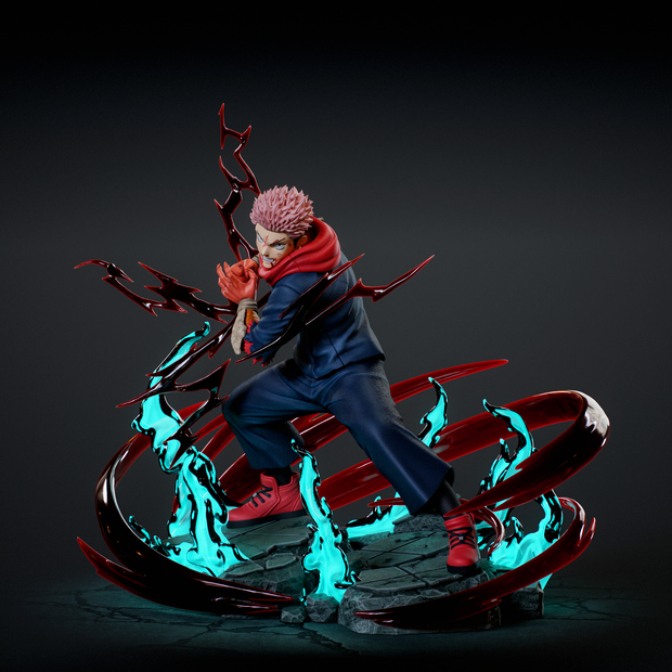 [Pre-Order Closed] Player 1 Studio - Statue - Jujutsu Kaisen - Itadori Yuji: Black Flash